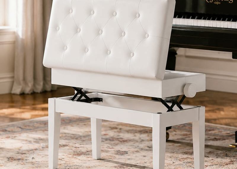 piano banquette coffre rangement